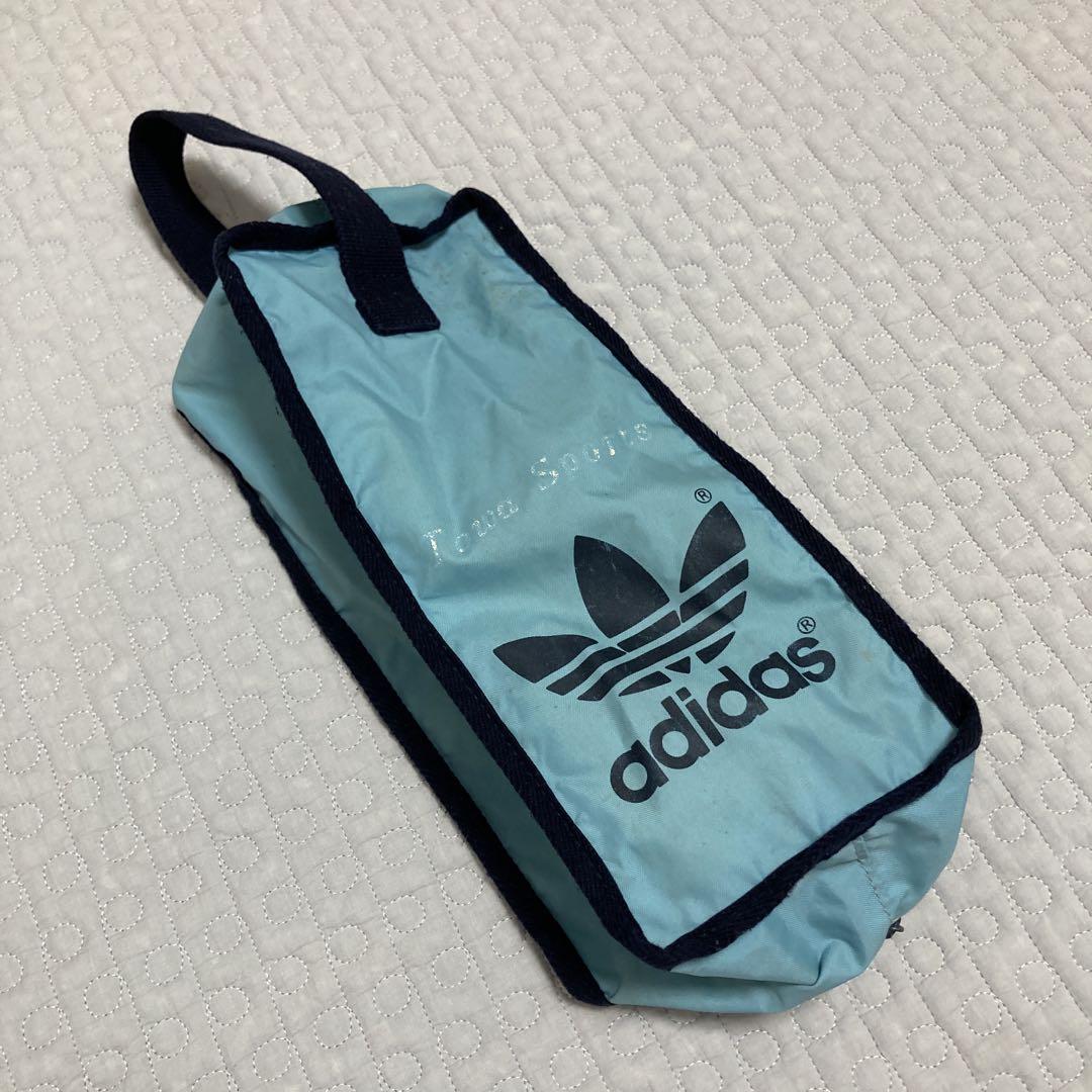 激レア！80s 90? adidas バックとシューズケース アディダス adidas 80〜90年代シューズ バッグ （ケース