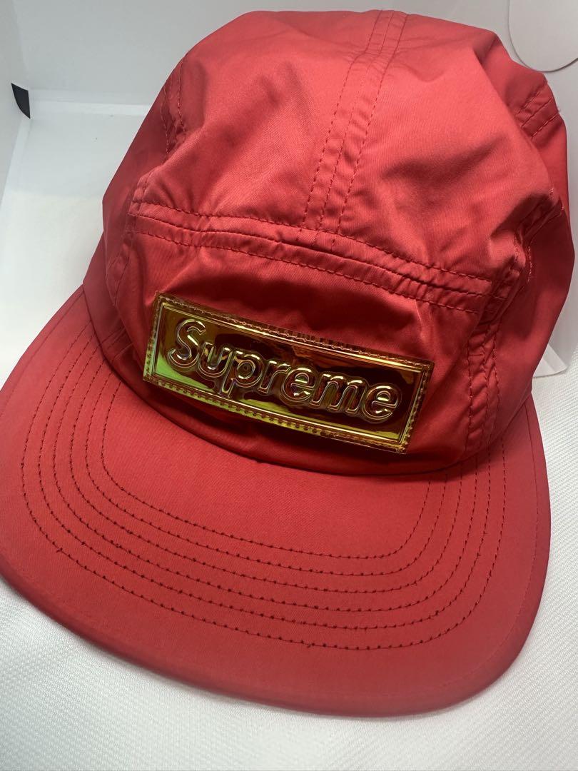 シュプリーム supreme キャップ　帽子　赤