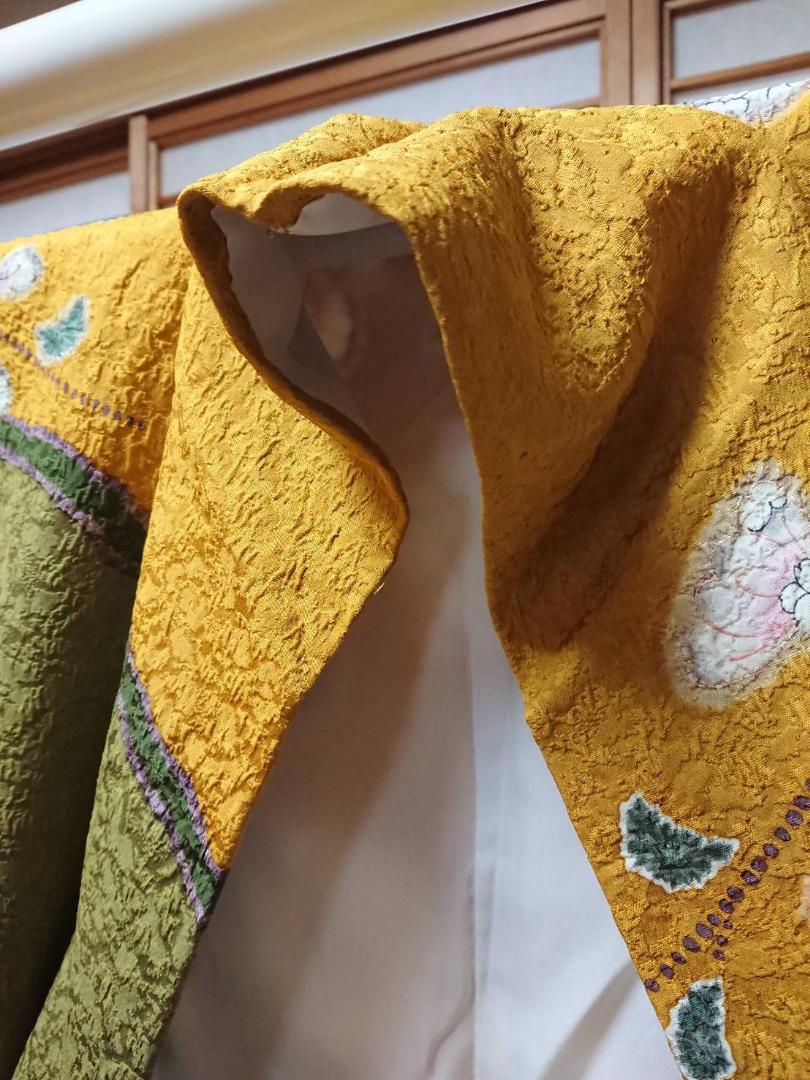 【中古品】振袖・山吹辻が花/成人式/卒業式/結婚式/