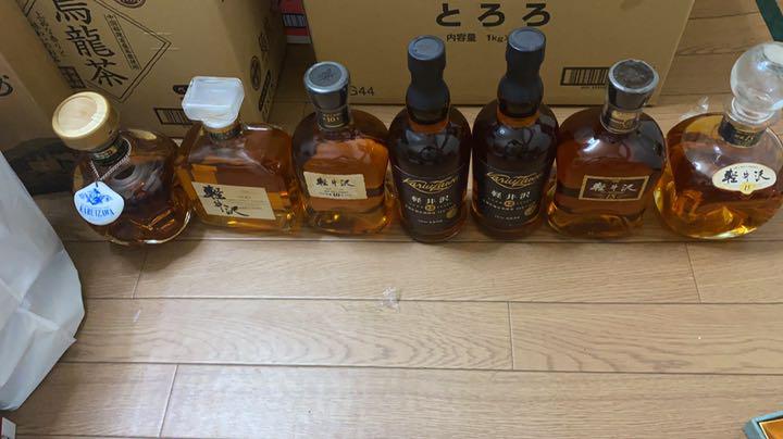 メルシャン軽井沢8年10年12年15年