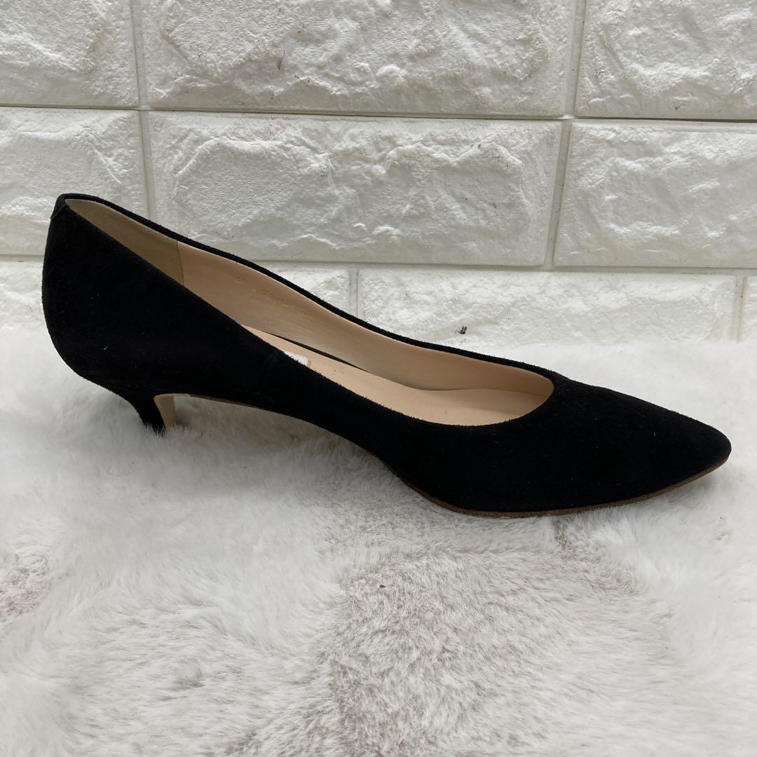 ❤️美品❤️DIANA ダイアナ ポインテッドトゥ パンプス 24 ブラック 美脚