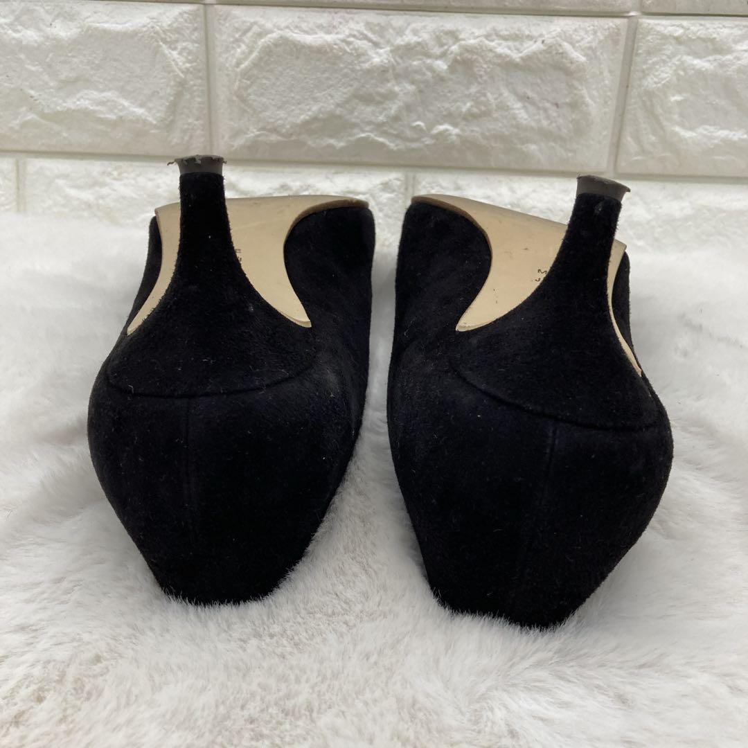 ❤️美品❤️DIANA ダイアナ ポインテッドトゥ パンプス 24 ブラック 美脚