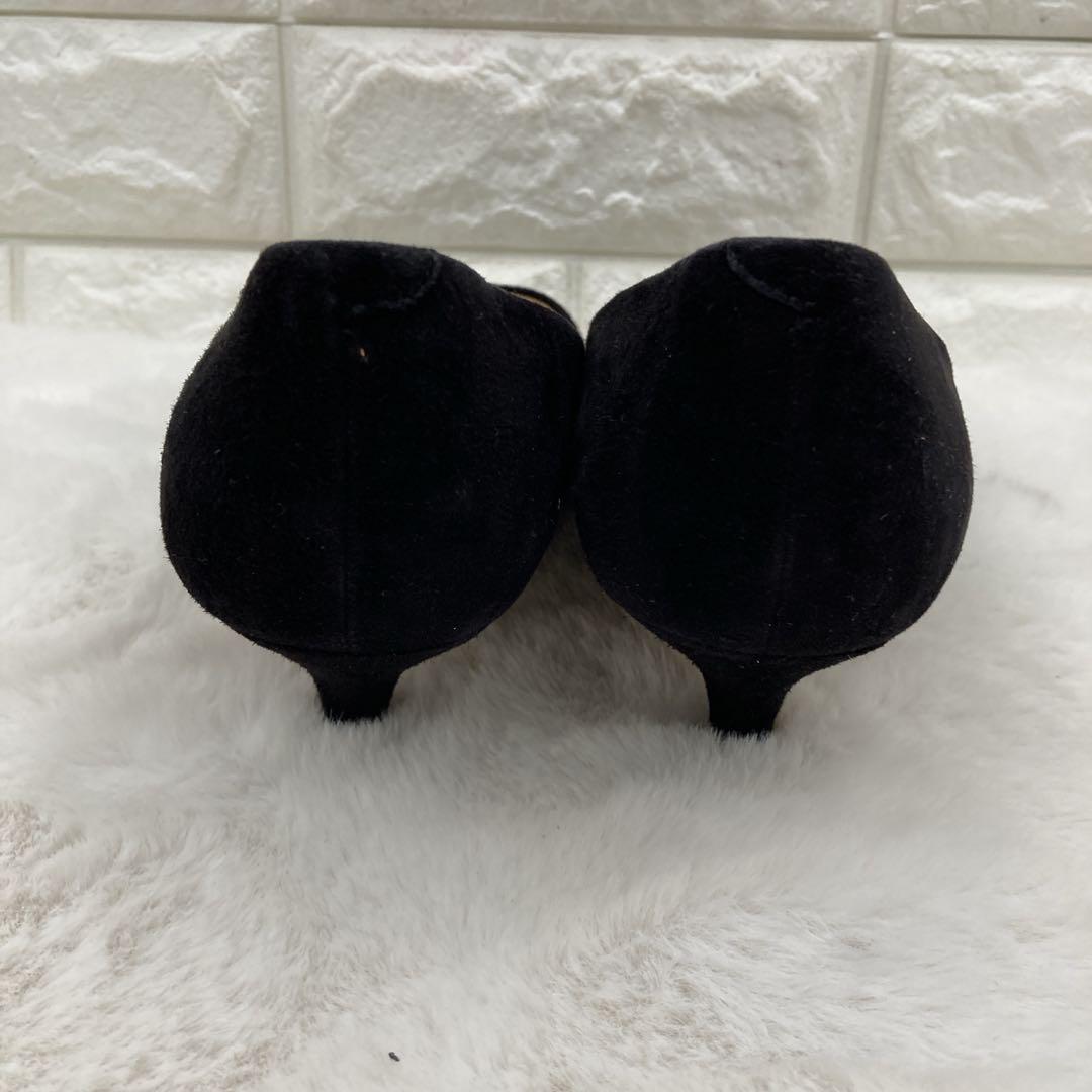❤️美品❤️DIANA ダイアナ ポインテッドトゥ パンプス 24 ブラック 美脚