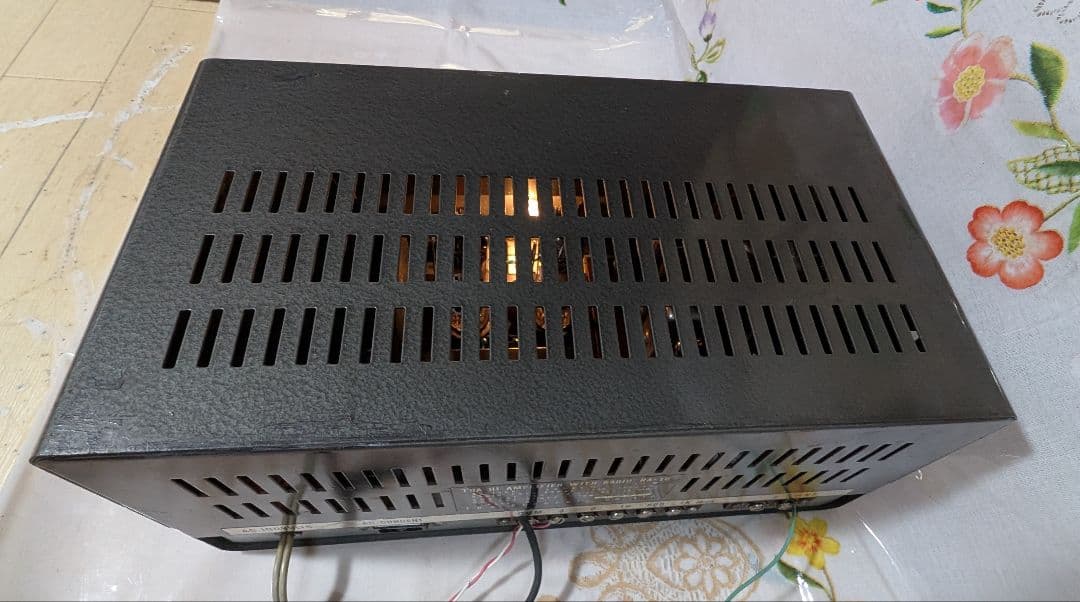 真空管アンプラジオ昭和レトロ TOA RA-10 bluetooth 懐かしい 昭和の歌謡曲