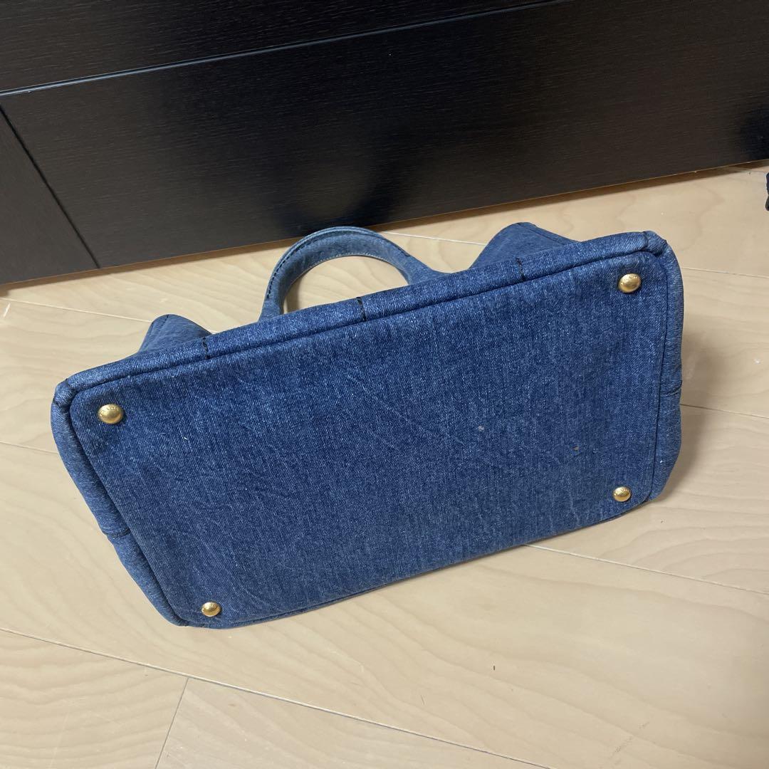 PRADA デニムトートバッグ