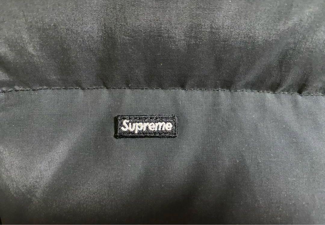 ジャケット・アウター Supreme Leather Collar Puffy Jacket