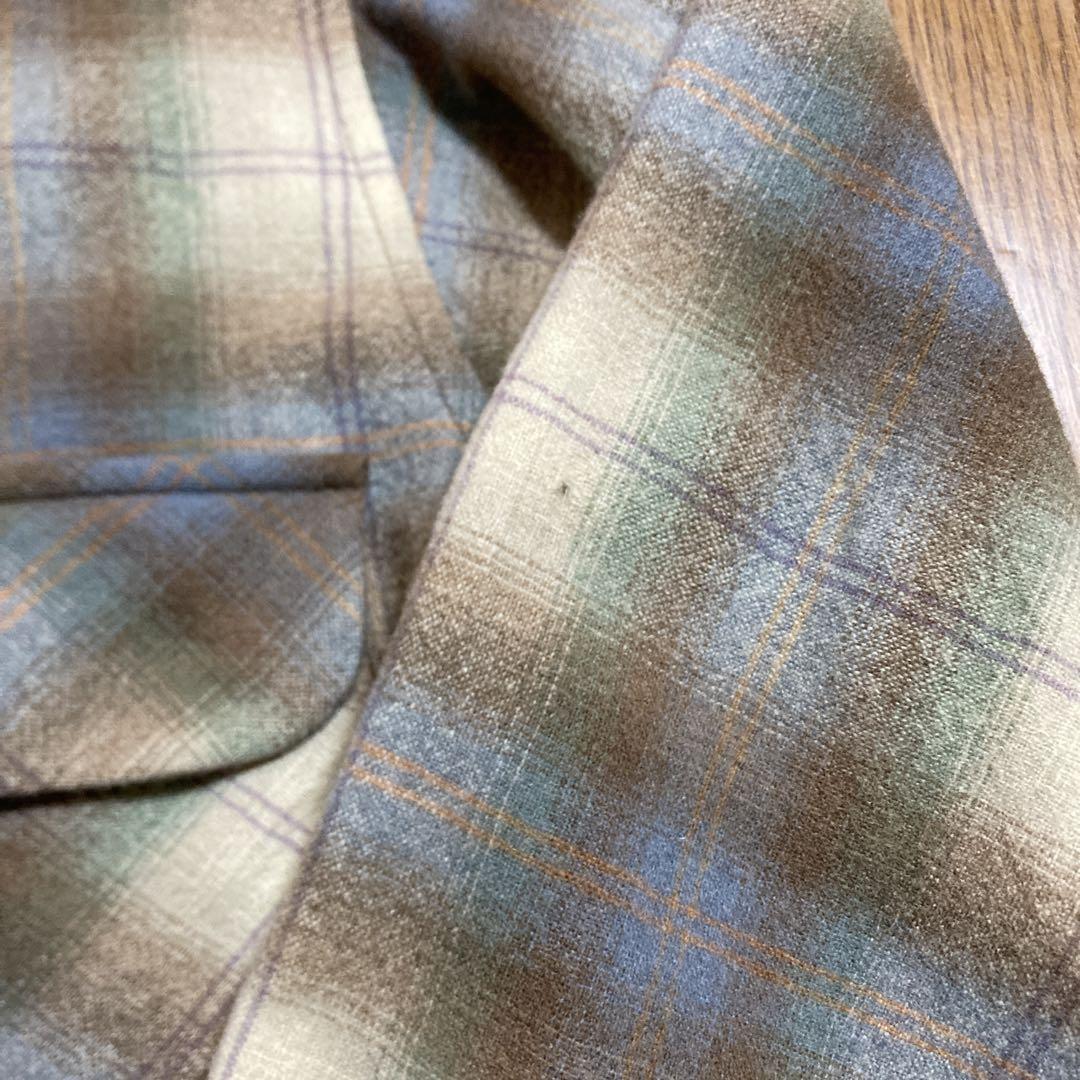 70s vintage  PENDLETON  ボードシャツ　L  オンブレ