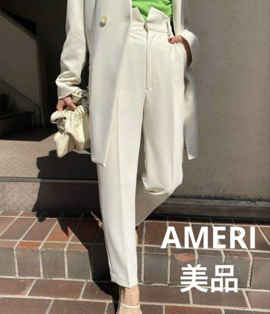 【極美品】AMERI NOTCH TAPERED PANTS