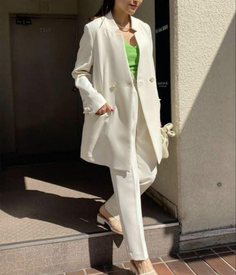 【極美品】AMERI NOTCH TAPERED PANTS