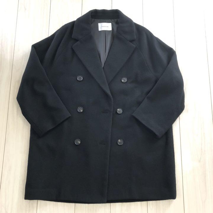 B.C STOCK Pコート　ブラック Pコート B.C STOCK