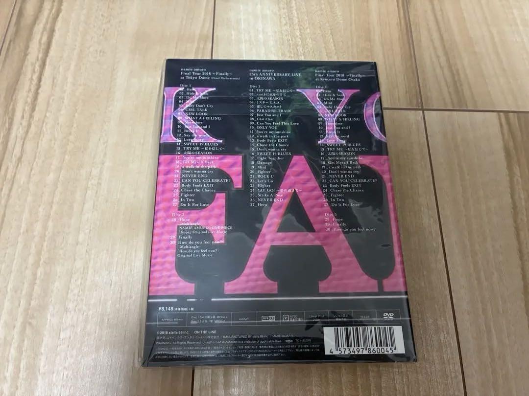 【安室奈美恵】新品未開封Final Tour 2018～Finally