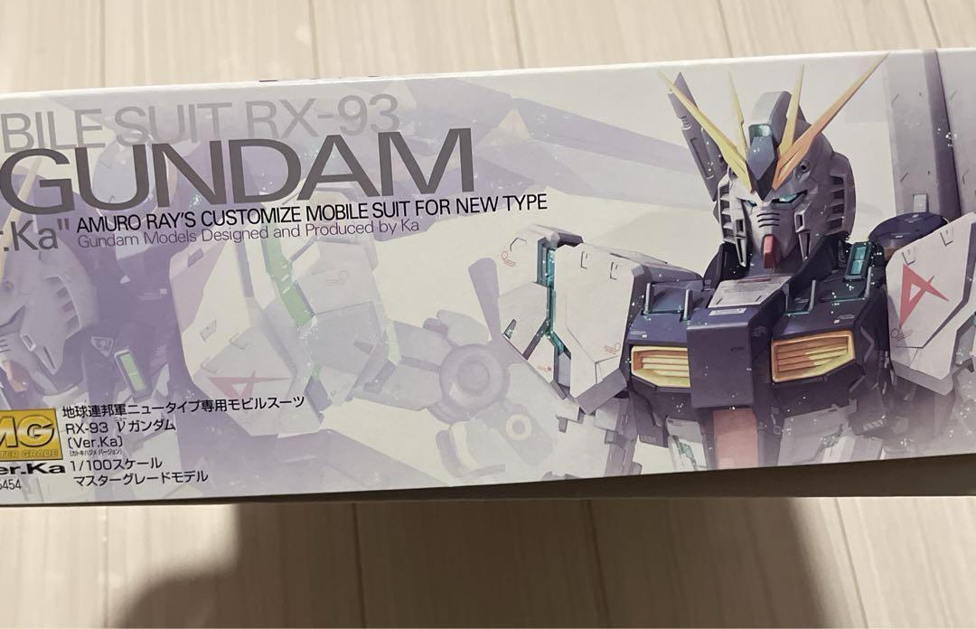 MG νガンダム Ver.Ka 1／100スケール
