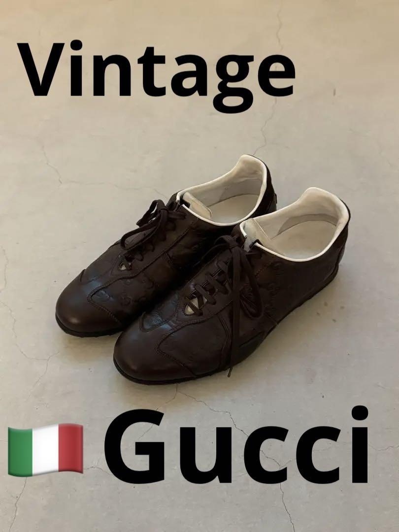 vintage Gucci ビンテージグッチスニーカー　Gucci 靴