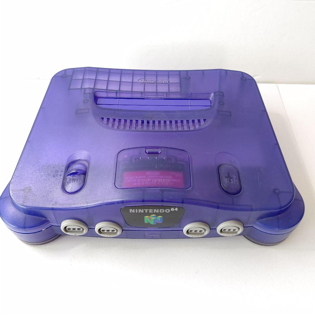 〇Gd右1015 Nintendo64 本体 NUS-001 ミッドナイトブルー - メルカリ