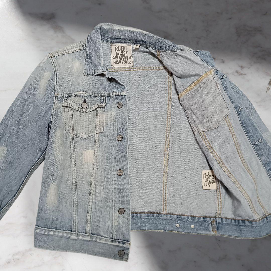 RUEHL No.925 ,アメリカ製　メンズ　デニムジャケット　ジージャン　М