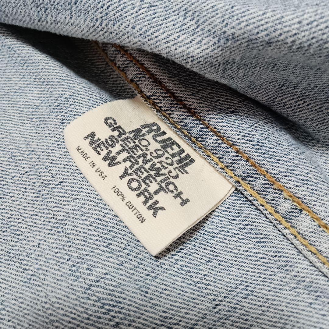 RUEHL No.925 ,アメリカ製　メンズ　デニムジャケット　ジージャン　М