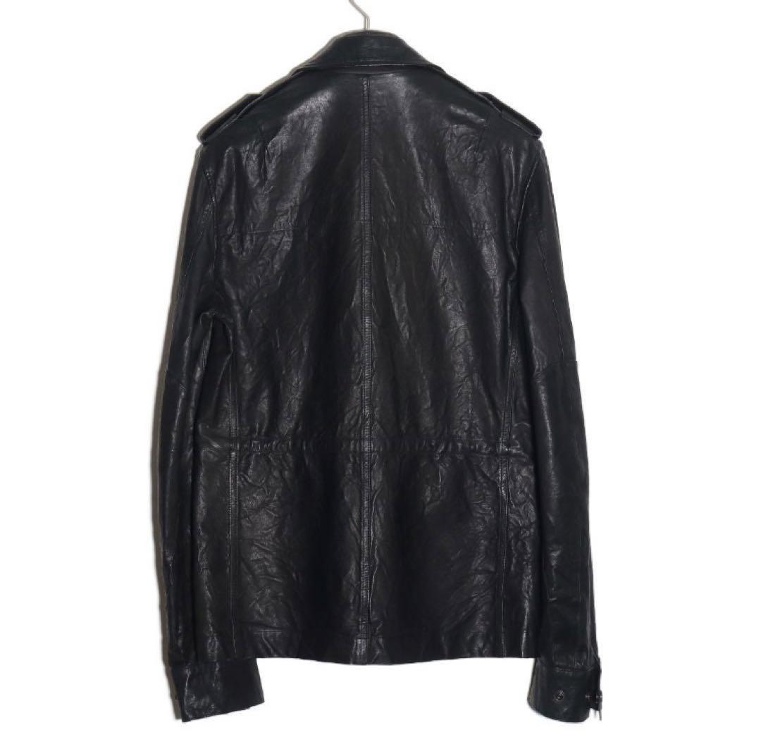 BALMAIN HOMME デカルナン期 11SS F-2レザージャケット 44