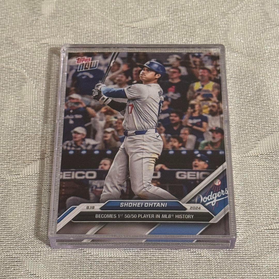 大谷翔平 MLB Topps now 50-50達成記念カード ドジャース - メルカリ