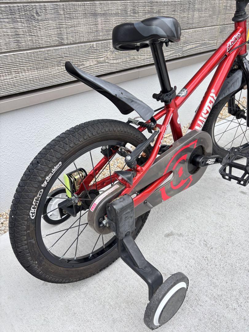 てこ　d-bike MASTER+ 16インチ 自転車 子ども用 レッド