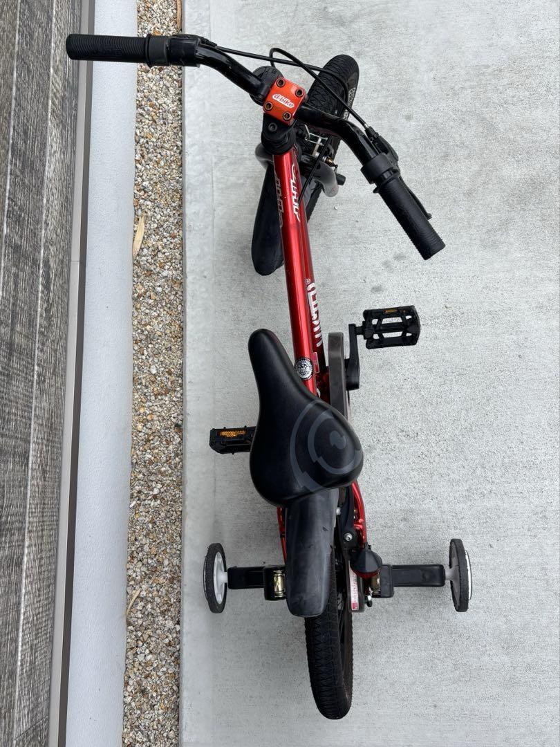 てこ　d-bike MASTER+ 16インチ 自転車 子ども用 レッド
