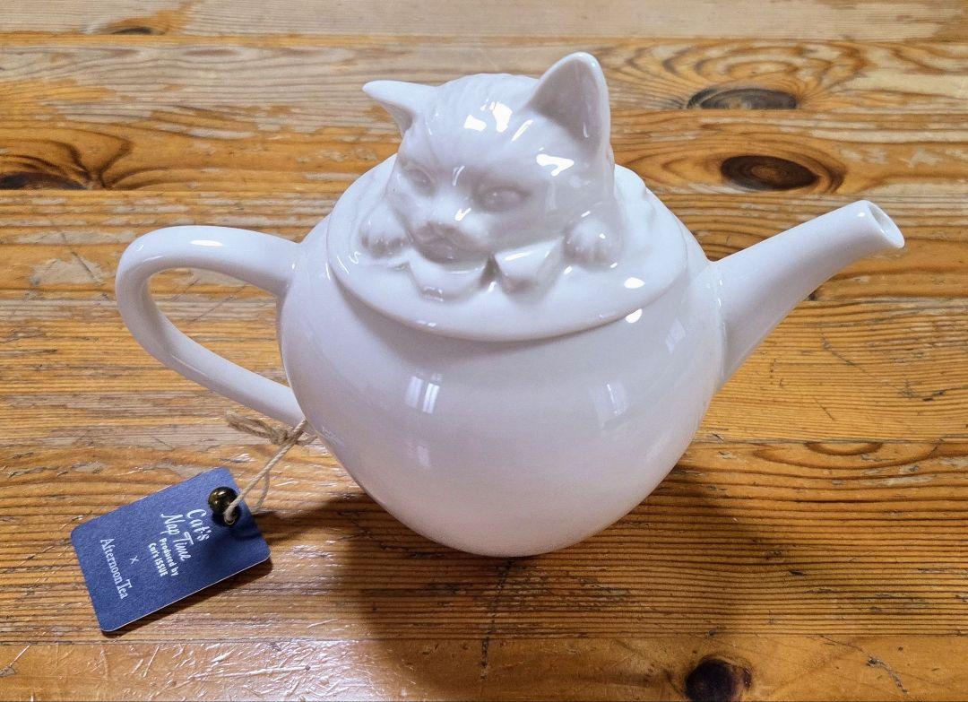 【未使用】AfternoonTea Cat's Nap time ティーポットコーヒー・ティーカップ