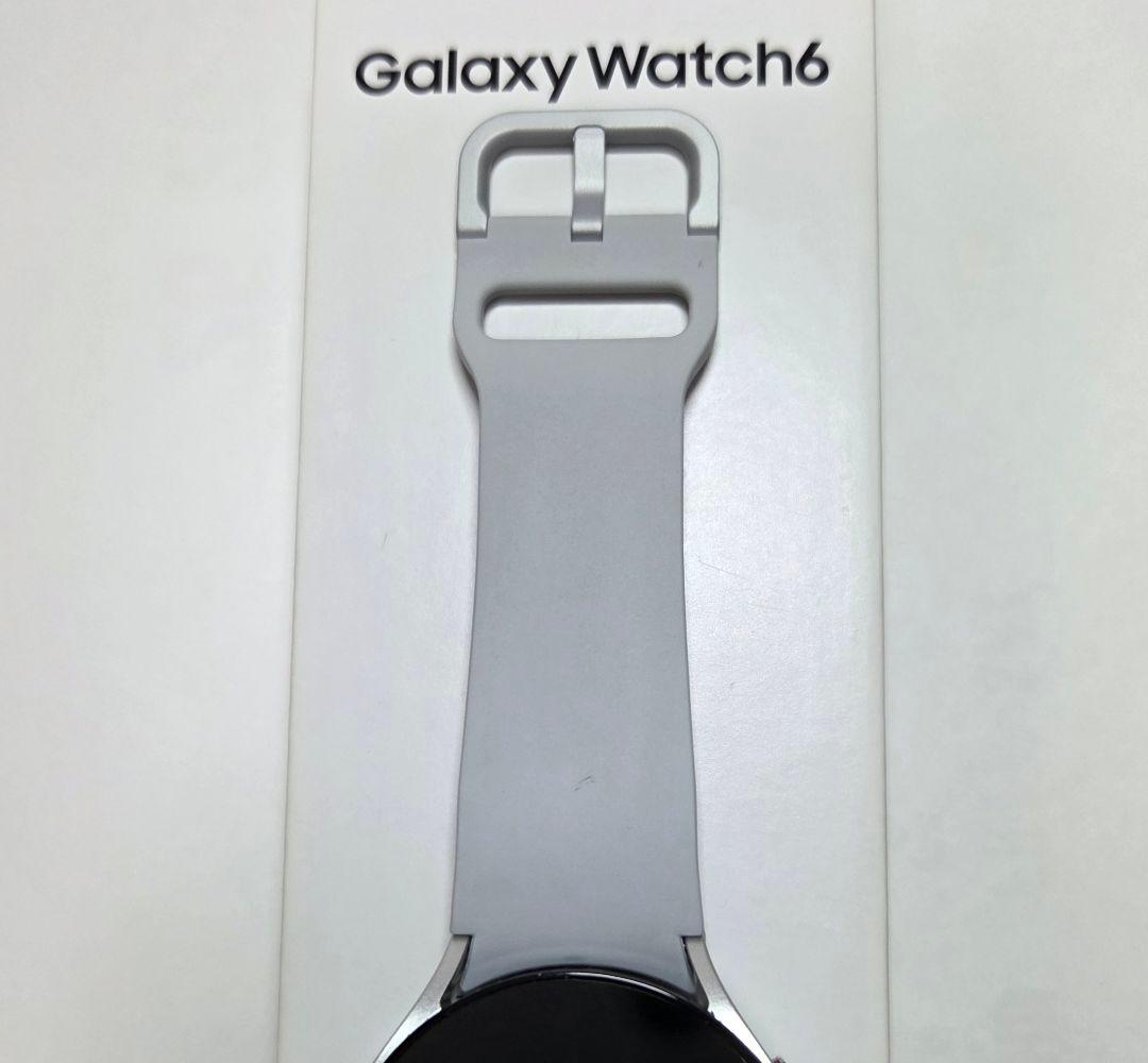 Galaxy Watch 6 44mm シルバー　国内モデル Suica対応