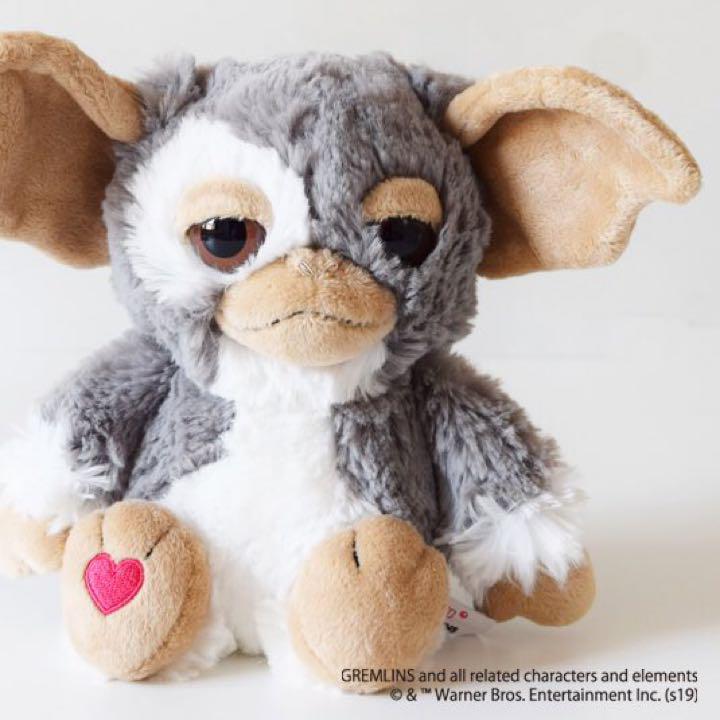 新品未開封★GREMLiNS35周年★NICIコラボ グレーのギズモぬいぐるみ