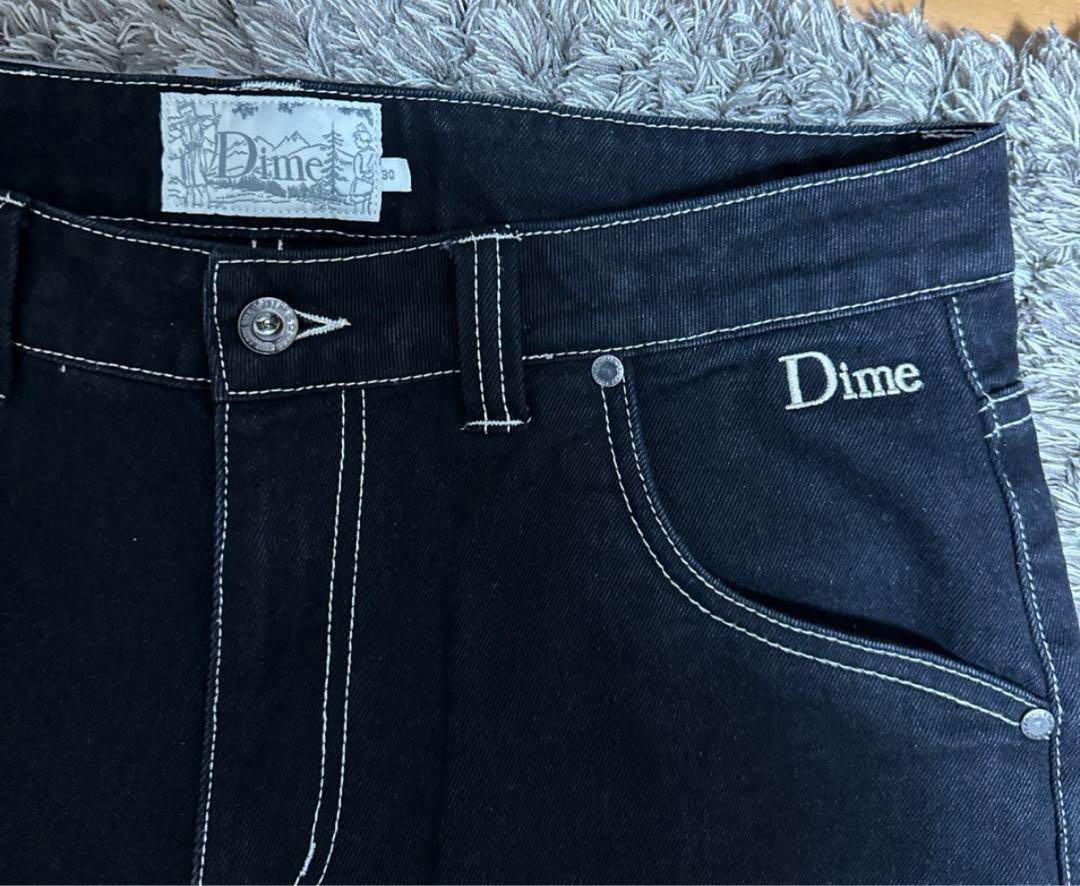 DIME 白ステッチ バギーデニム 希少 - メルカリ