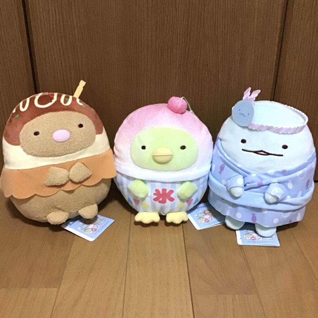 [新品タグ付き] すみっコぐらし 縁日ぬいぐるみ まとめ売り