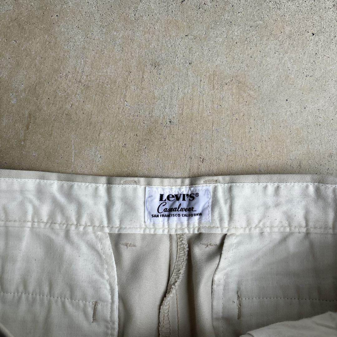 (古着)90s levis ワイドチノ　パンツ　ルーズ　cityboy