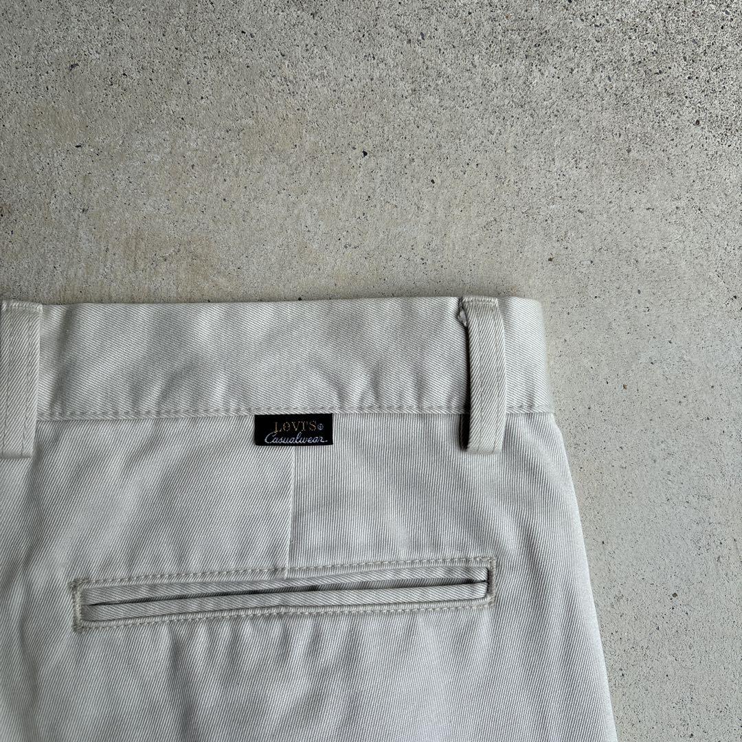 (古着)90s levis ワイドチノ　パンツ　ルーズ　cityboy