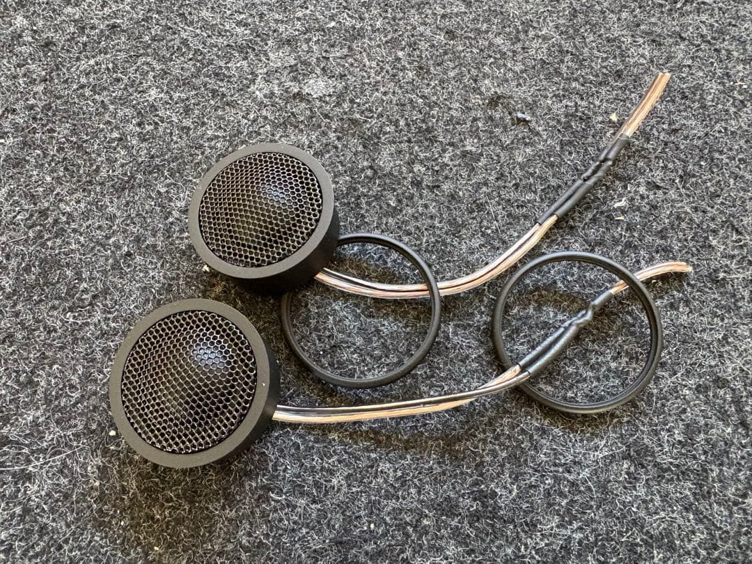 ソニックデザイン ツィーター SD-T18 ペア目立った傷や汚れなし