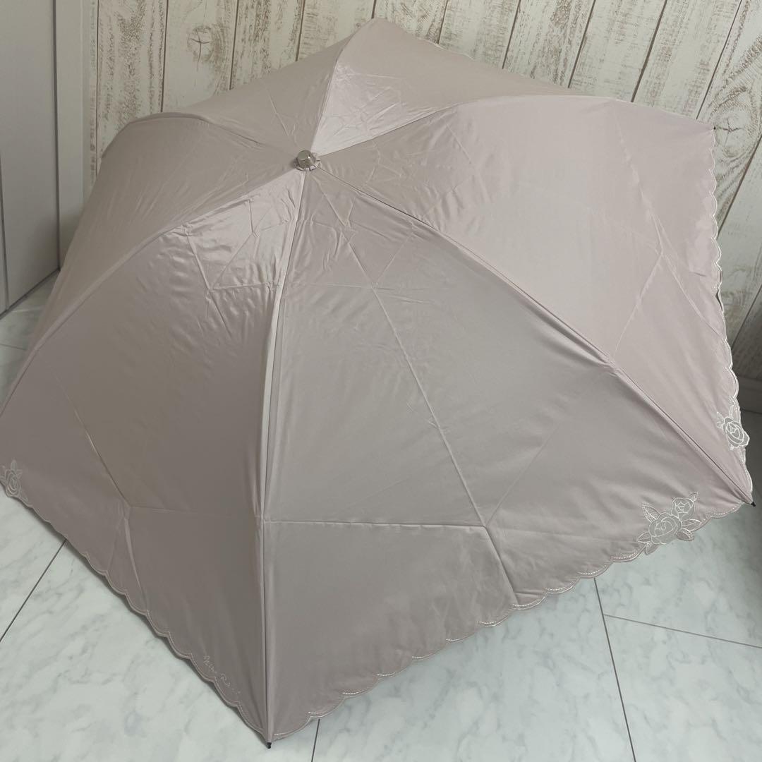 【新品未使用】NINA RICCI ニナリッチ 晴雨兼用折りたたみ傘 大きい