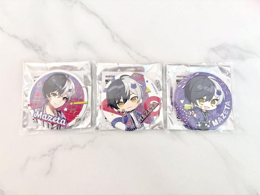 AMPTAKxCOLORS】 まぜ太 虹2024 Summer 缶バッジセット - メルカリ