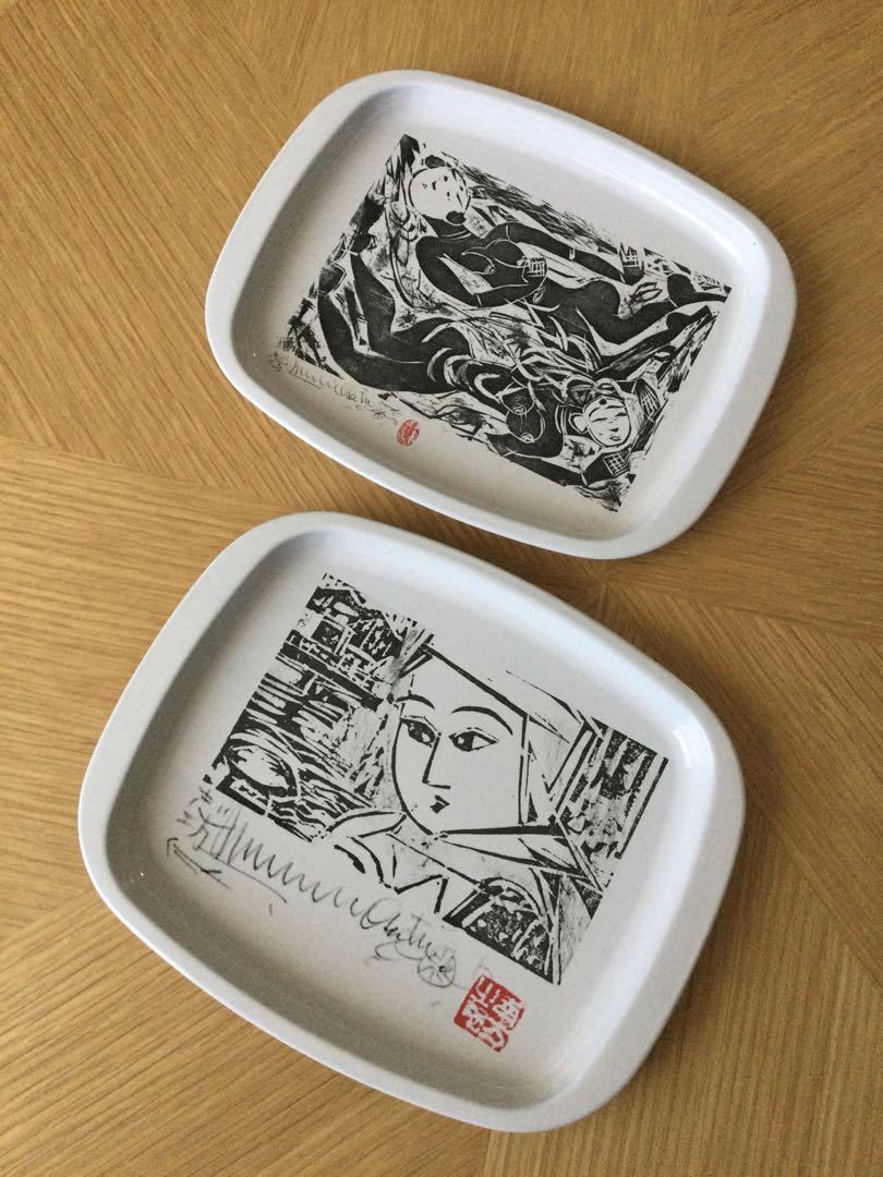 スチール製トレイ2枚