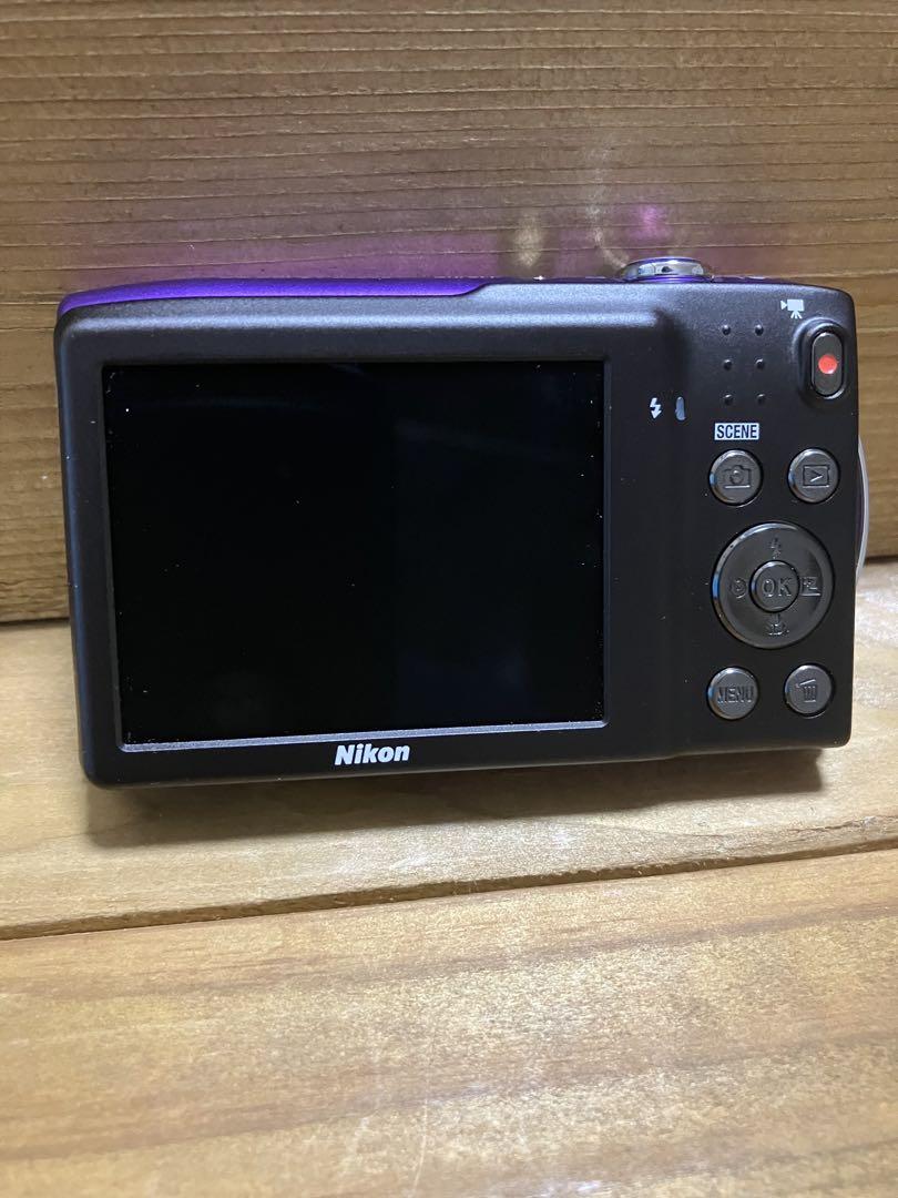 Nikon ＣＯＯＬＰＩＸ　Ｓ3300　デジカメ　パープル