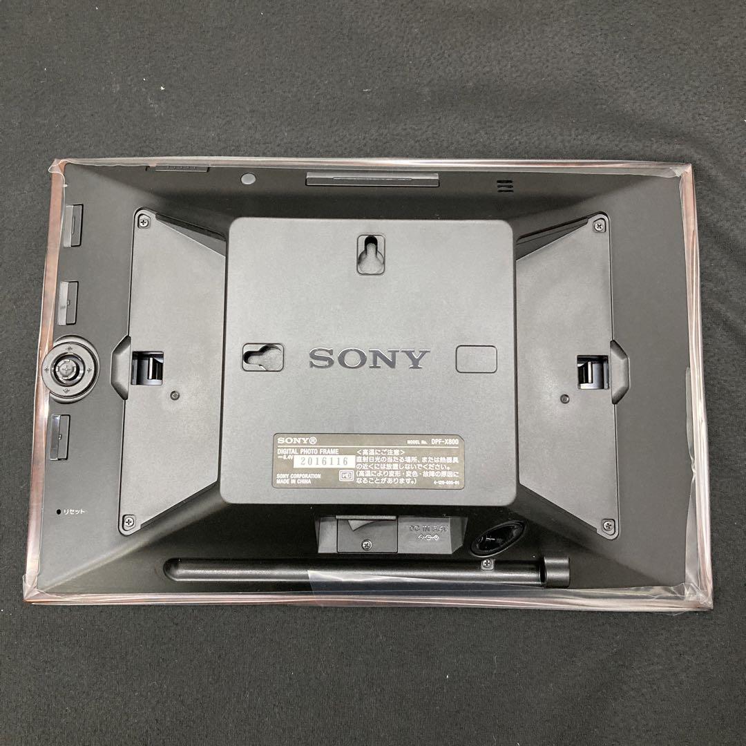 新品SONY  Woody&Black デジタルフォトフレーム DPF-X800