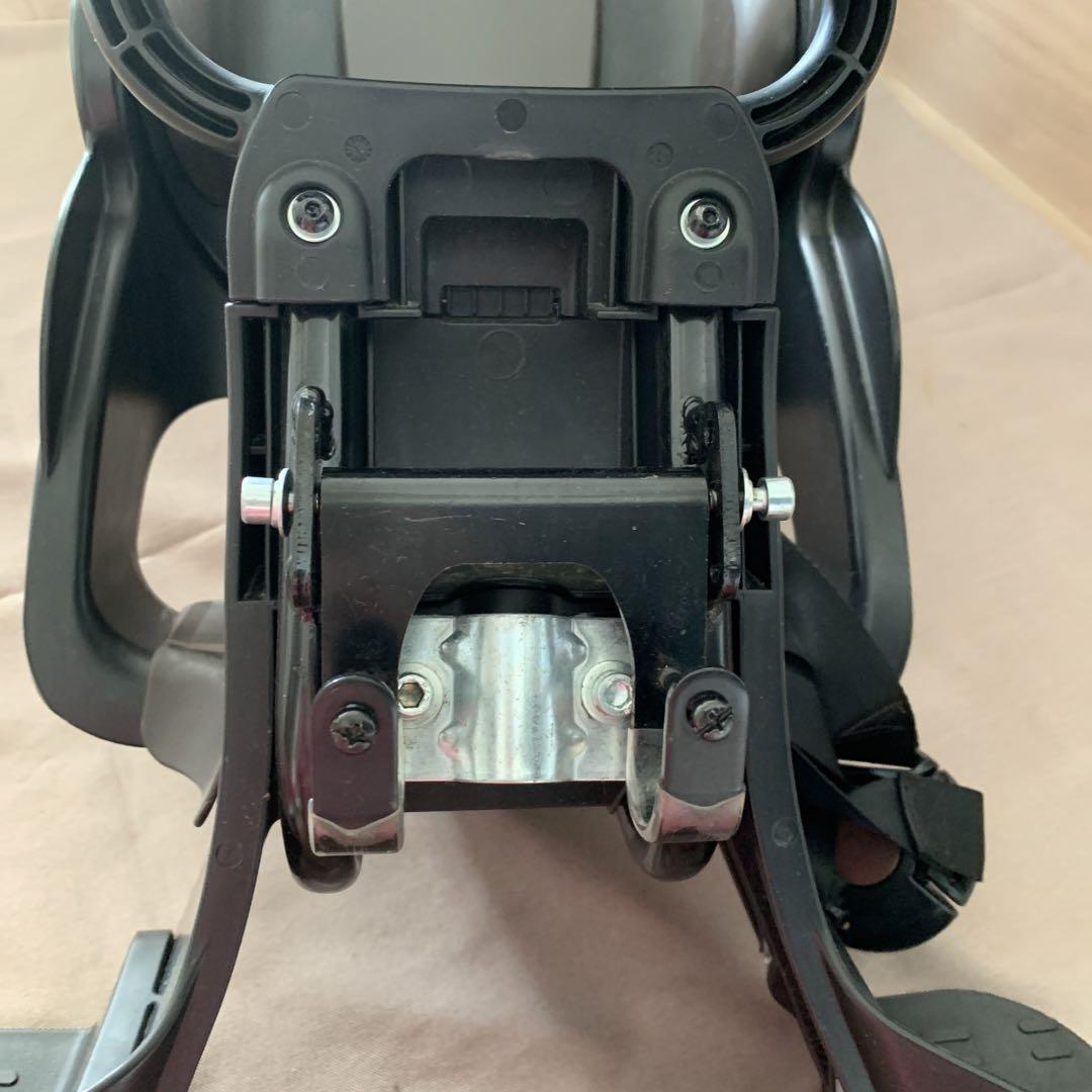 ブリヂストン　ルラビーデラックス　自転車用チャイルドシートフロント用　黒