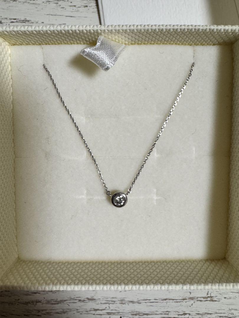 JEWELRY TSUTSUMI ダイヤモンド ネックレス 0.15ct