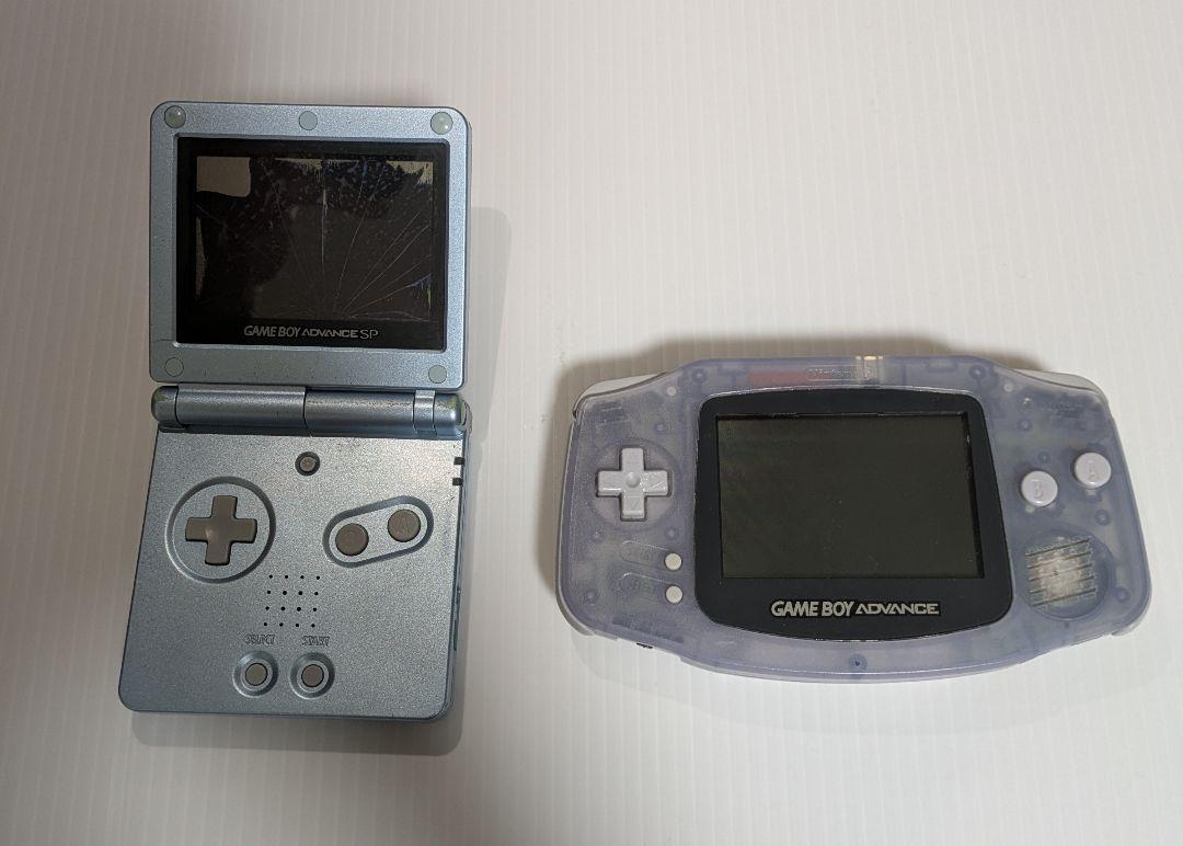 ゲームボーイアドバンスSPとゲームボーイアドバンスセット
