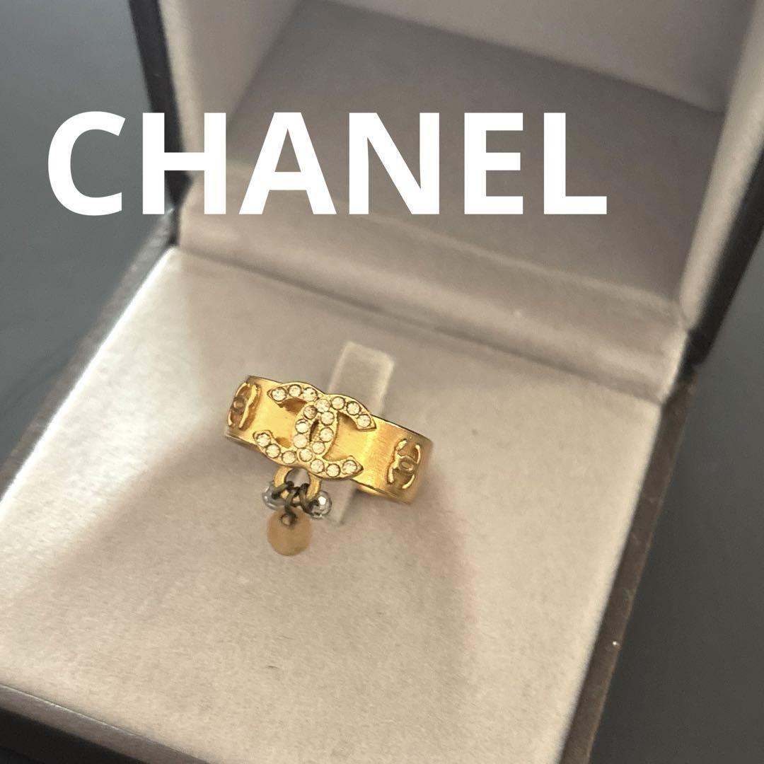 【ココマークのゴールドが一目置かれる♪】CHANEL リング ココ クラッシュ コレクション リング イエローゴールド