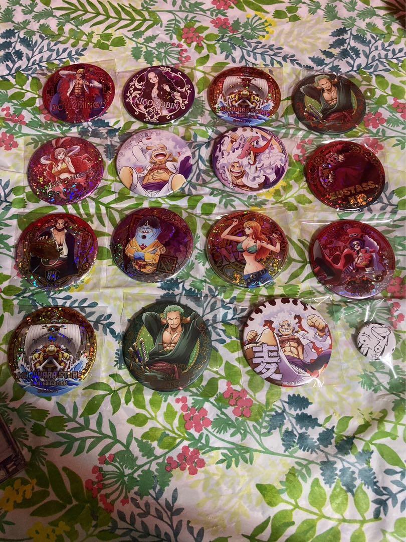 ワンピース all Faces ミートザワンピース ルフィ 缶バッジ 希少 ワンピース all Face ミートザワンピース ルフィ 缶バッジ他