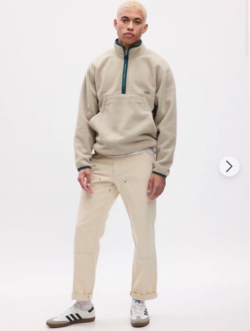 完売GAPアークティックフリース ハーフジップアップ プルオーバー(ユニセックス セール】アークティック フリース ハーフジップ プルオーバー