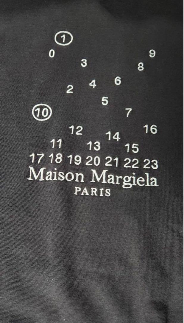 Maison Margiela メゾンマルジェラ 定番 カレンダーロゴ パーカー