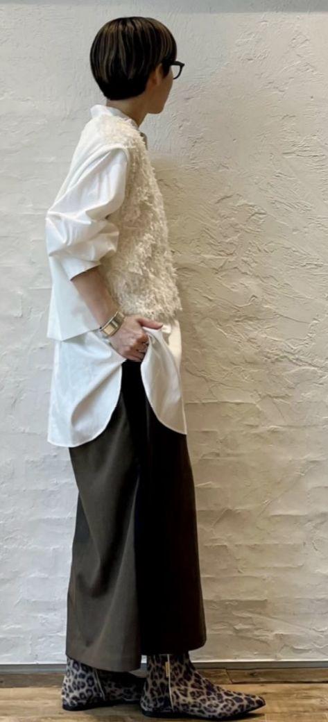 journal standard luxe ホワイト ベスト