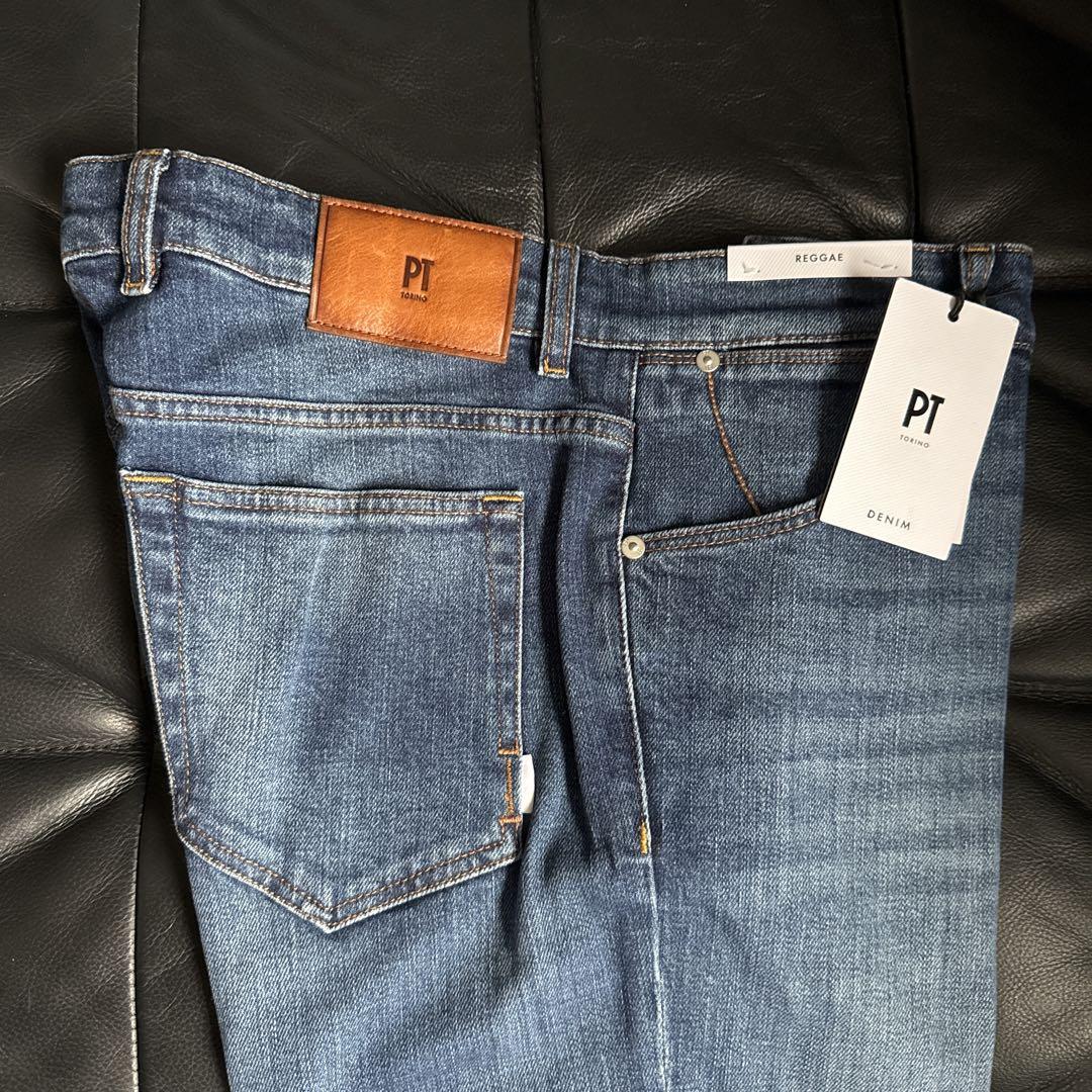 PT TORINOデニムパンツ Reggae Fit Tapered Denim