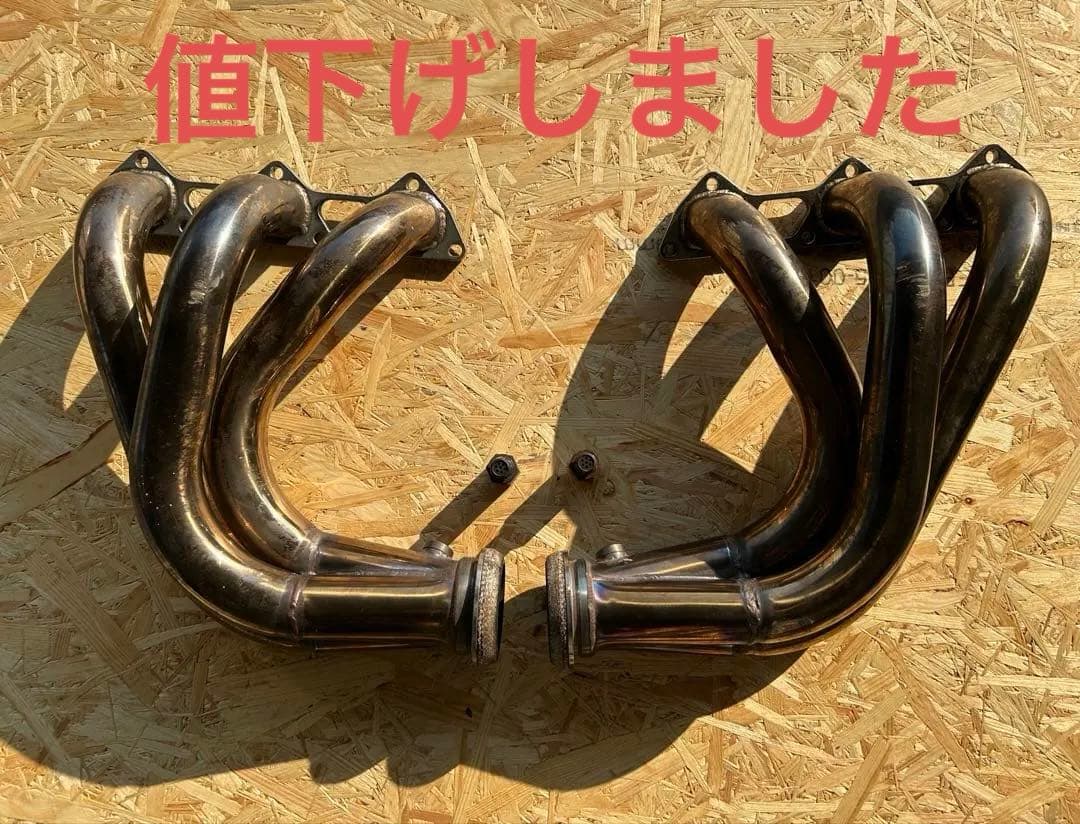 【快音】【レア】ポルシェ　911　997GT3 等長エキマニ　タコ足