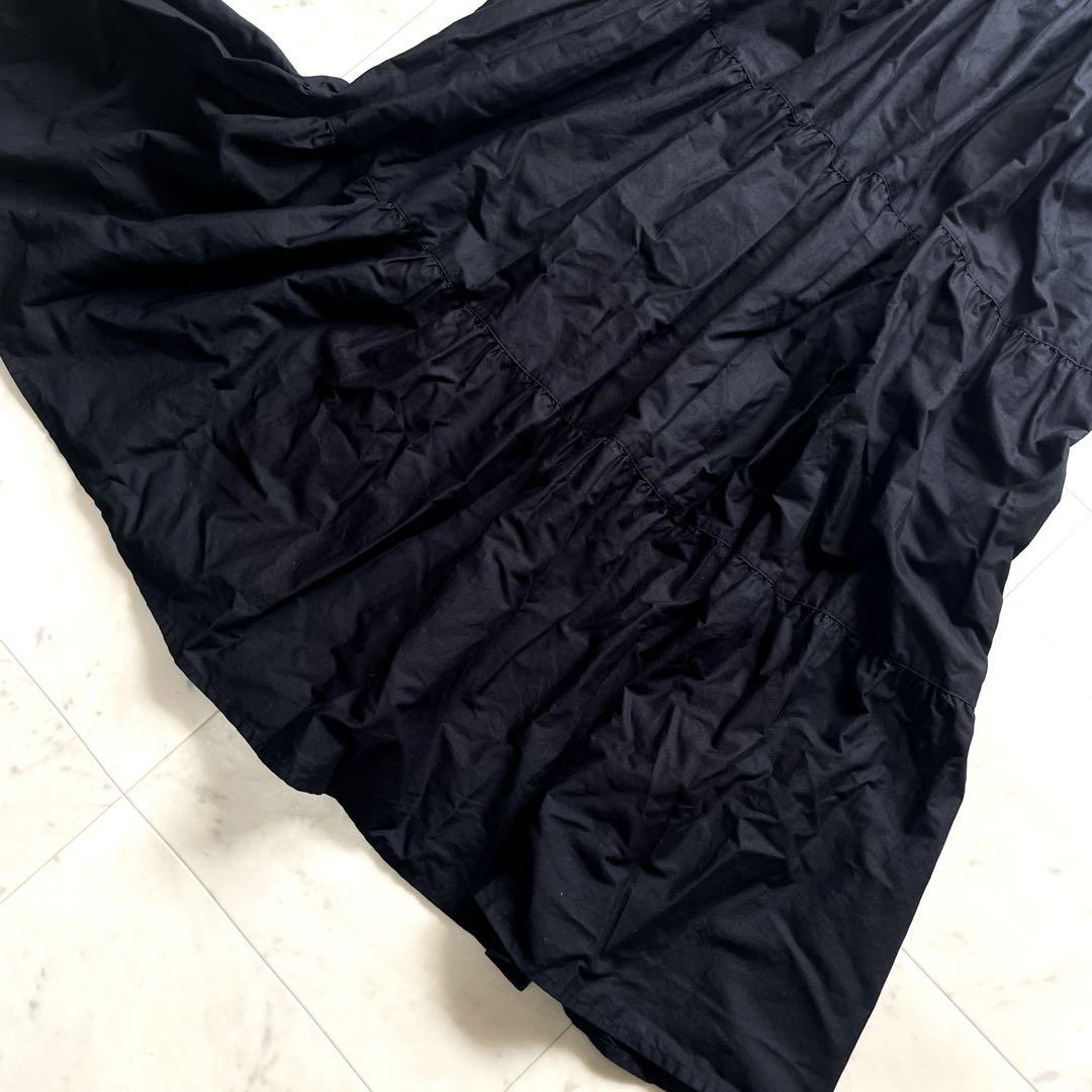 美品 ジムフレックス スリーブレスティアードワンピース ティアードワンピース