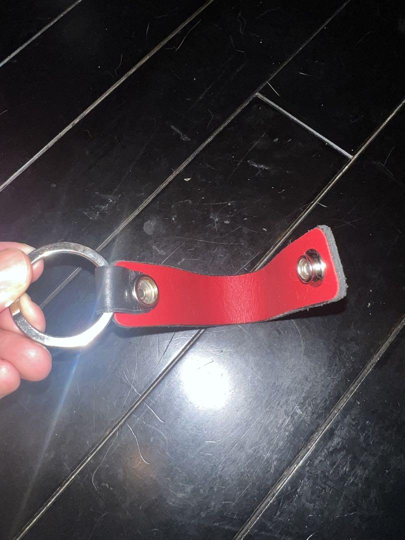 Lewis Leathers Belt Loop Keyring Mk1 黒