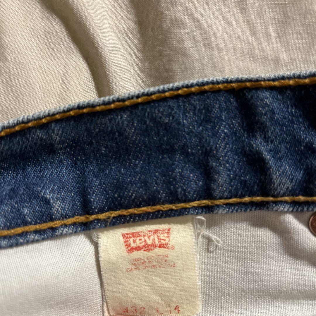 【希少】90s USA製Levi’s ワイドストレートデニム　93年製